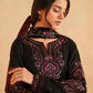 BRAND  IZNIK 
Embroidered Dhanak 3 Piece