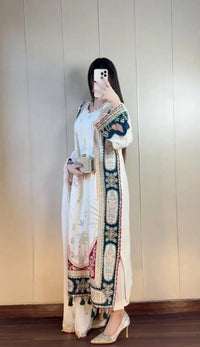 Brand.Ethnic Silk unstitched 3pc