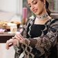 BRAND: KAHF Embroidered 3 Piece WINTER DHANAK COLLECTION