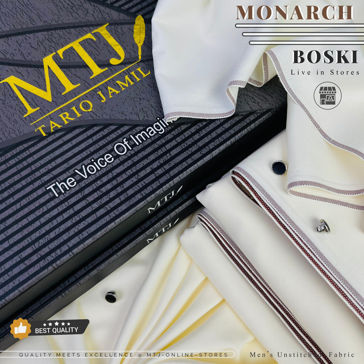 ✅ 🇲 🇹 🇯 Monarch Boski
Unstitched