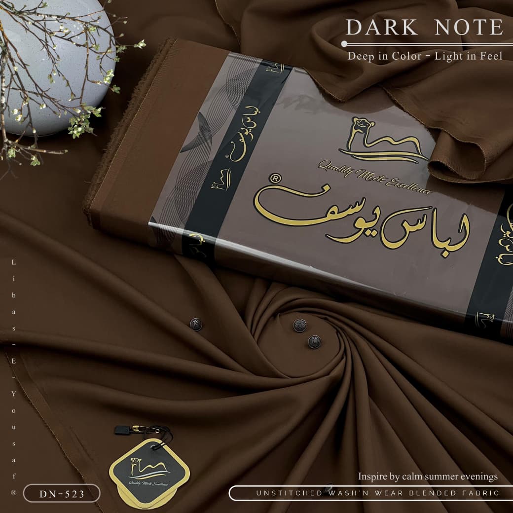 DARK - NOTE
Dark Note — Made for Summer’s Cool Evenings
Unstitched