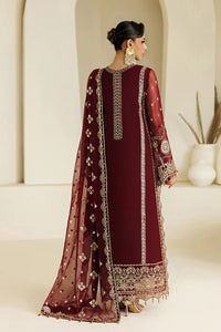 BRAND :ALIZEH
Unstitch 3pc
CHIFFON Suit With SILK Trouser