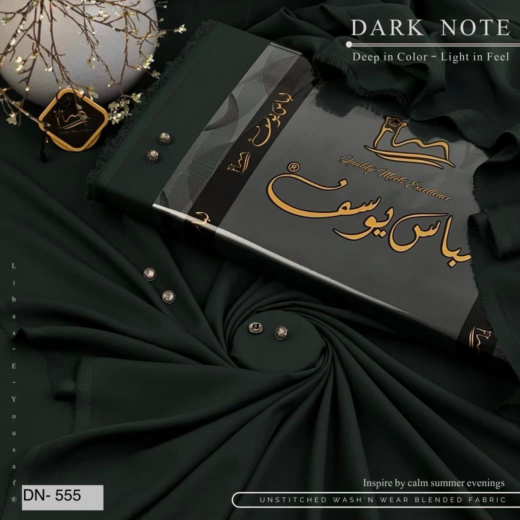 DARK - NOTE
Dark Note — Made for Summer’s Cool Evenings
Unstitched