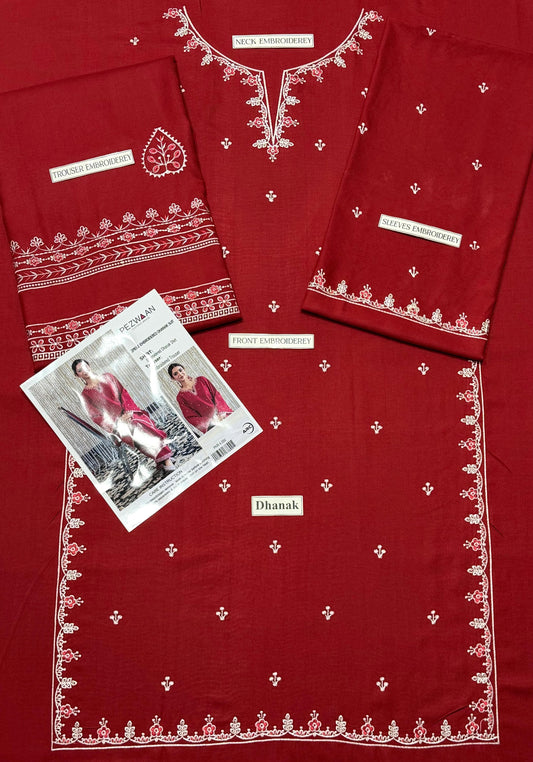 BRAND PEZWAAN
DHANAK EMBROIDERED 2PC