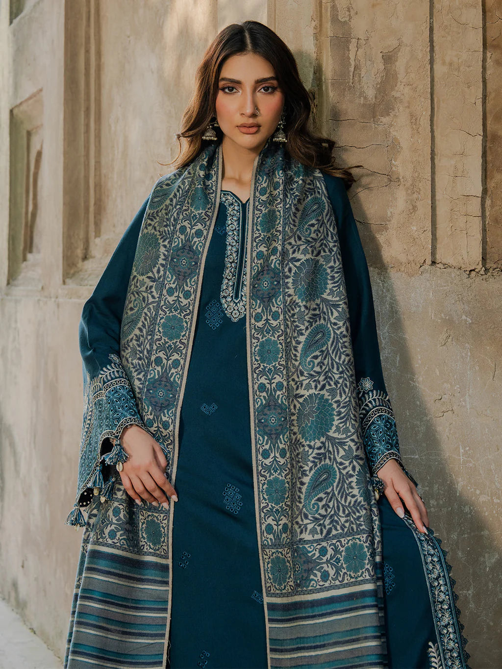 BRAND IZEL
DHANAK Embroidered 3 Piece