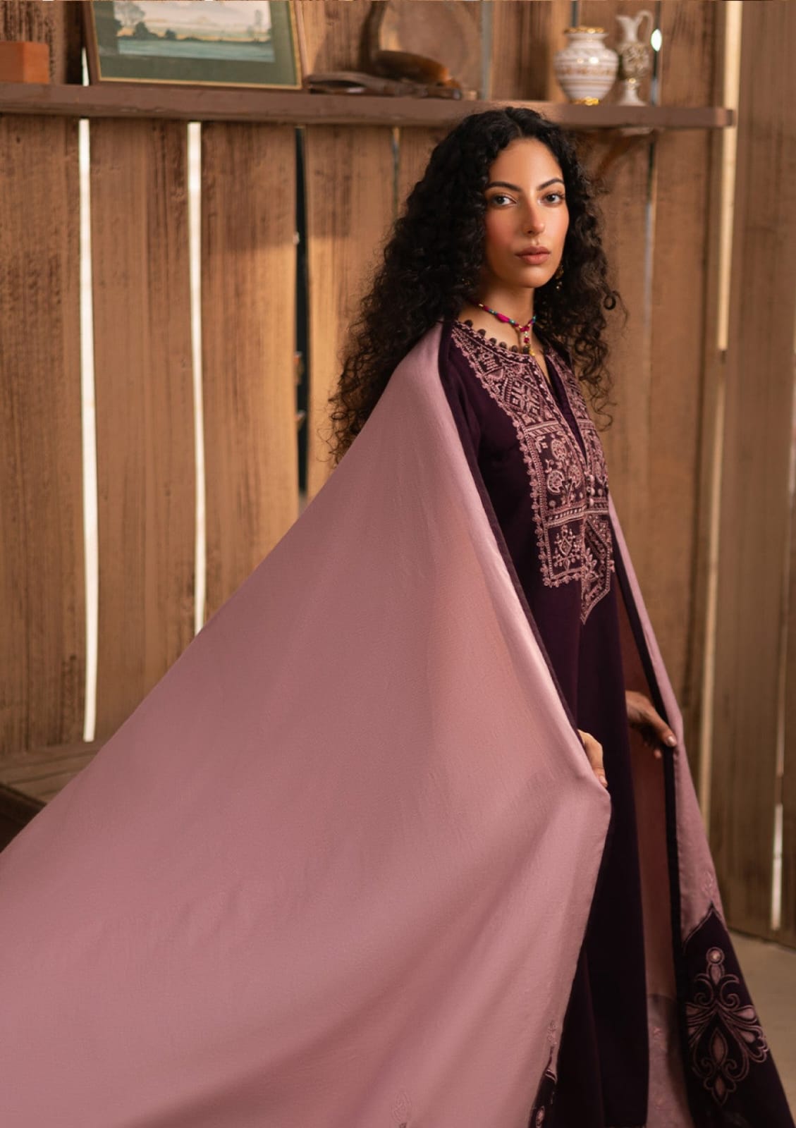 BRAND ZARQASH
Embroidered 3 Piece DHANAK