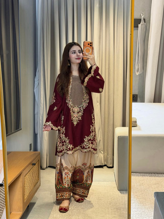 PREMIUM UNSTITCHED 2-PIECE SILK COLLECTION 
Ethnic Wear