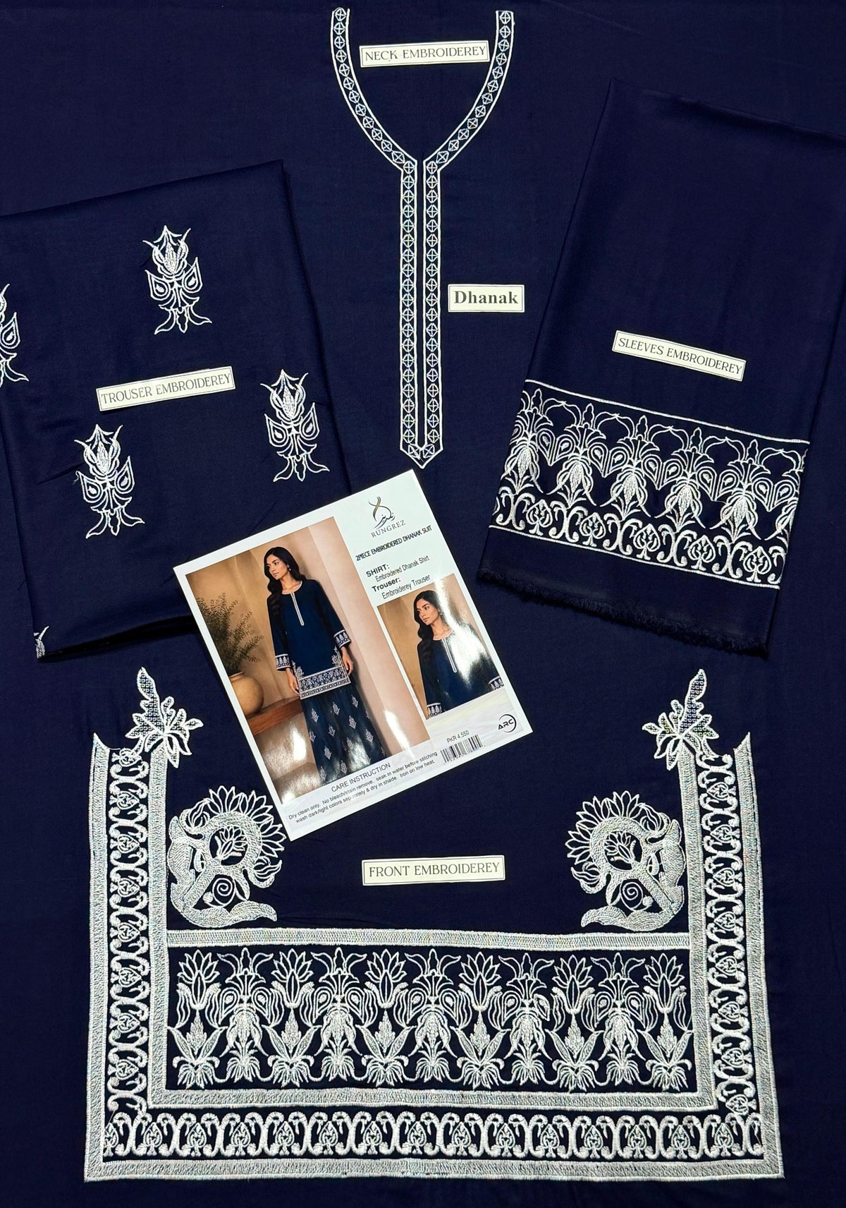 BRAND PEZWAAN
DHANAK EMBROIDERED 2PC