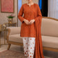 BRAND NAME : BAREEZE
DHANAK EMBROIDERED 3PC