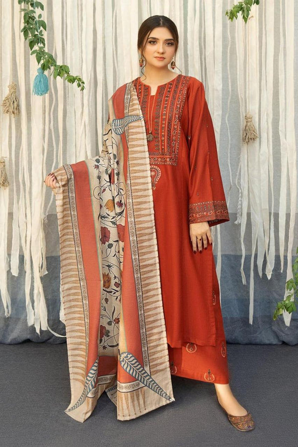 BRAND URGE
DHANAK EMBROIDERED 3PC